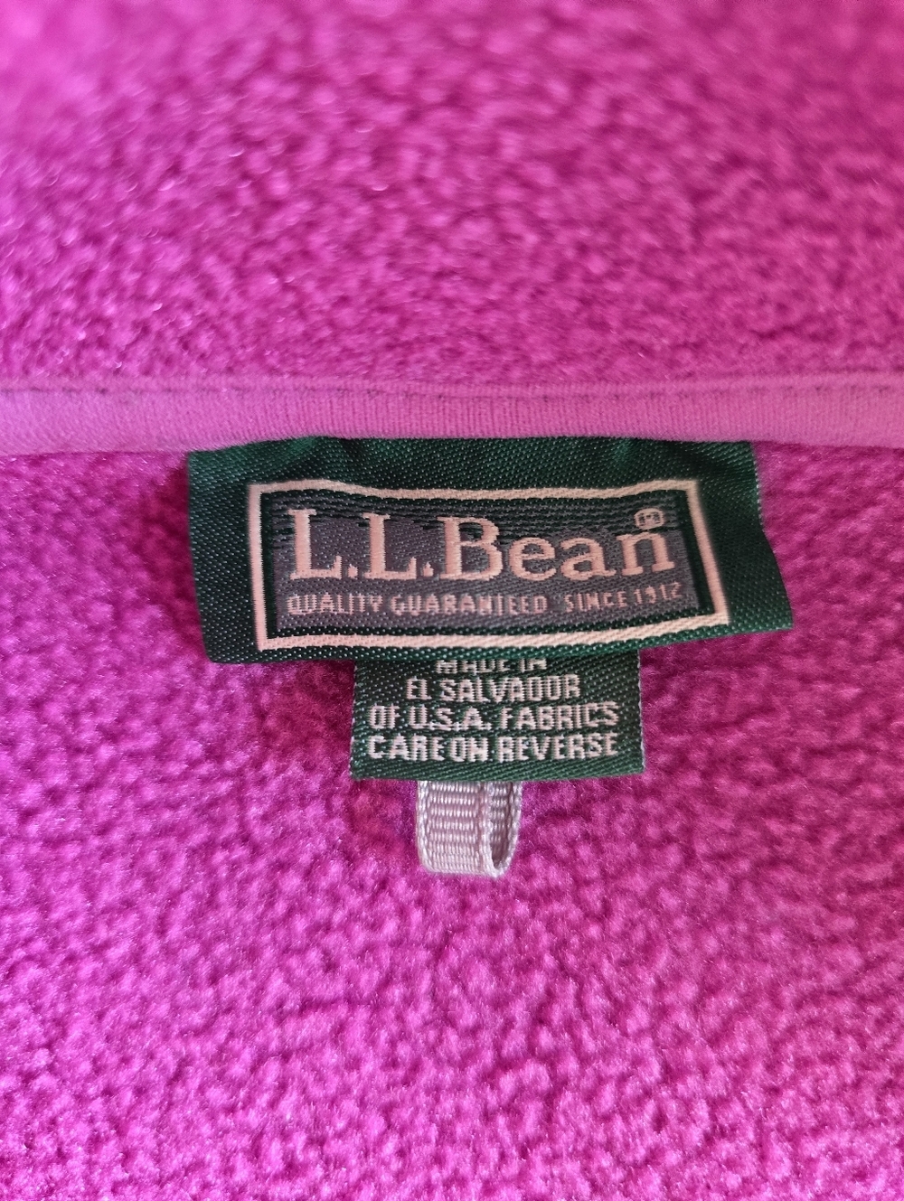 L.L.Bean Full Zip Polartec Vest Size Large - Picture 7 of 11